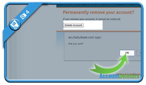 chaturbate delete account|How To Remove Your Chaturbate Account